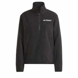 Sudadera negra Adidas Terrex con cremallera.