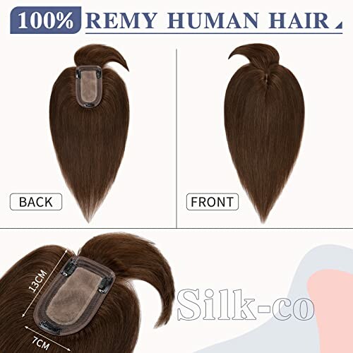 Clip Toupee 10" Silk-co