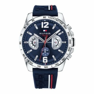 Reloj deportivo azul de Tommy Hilfiger con cronógrafo